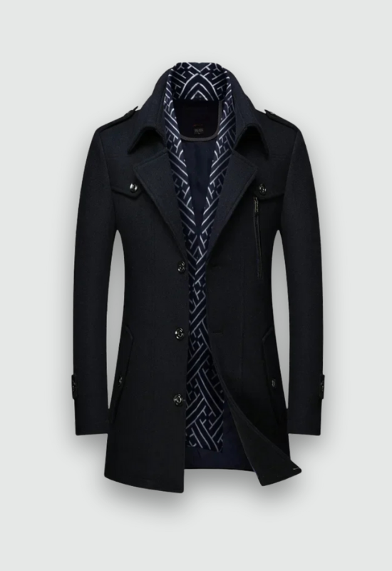 Sentinella – Cappotto in Lana Strutturato