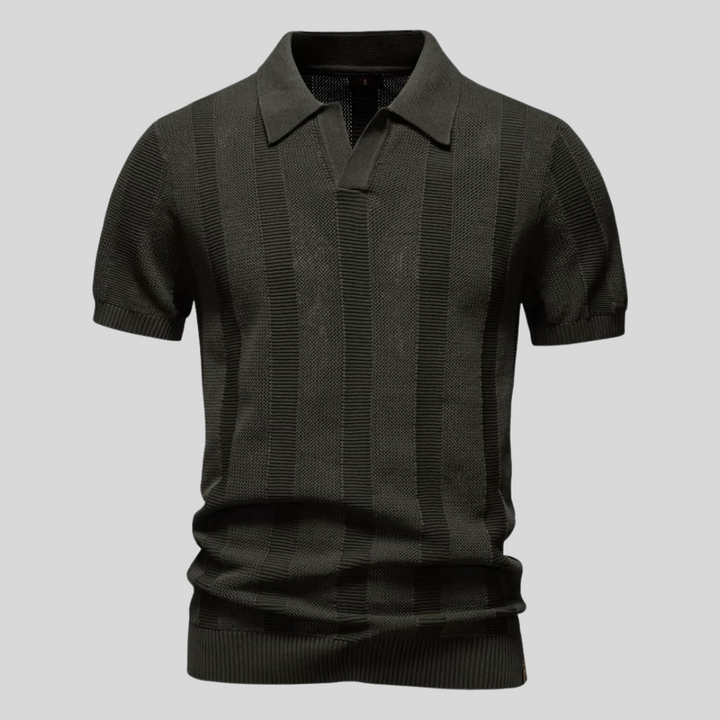 Tessaro – Polo in maglia a coste
