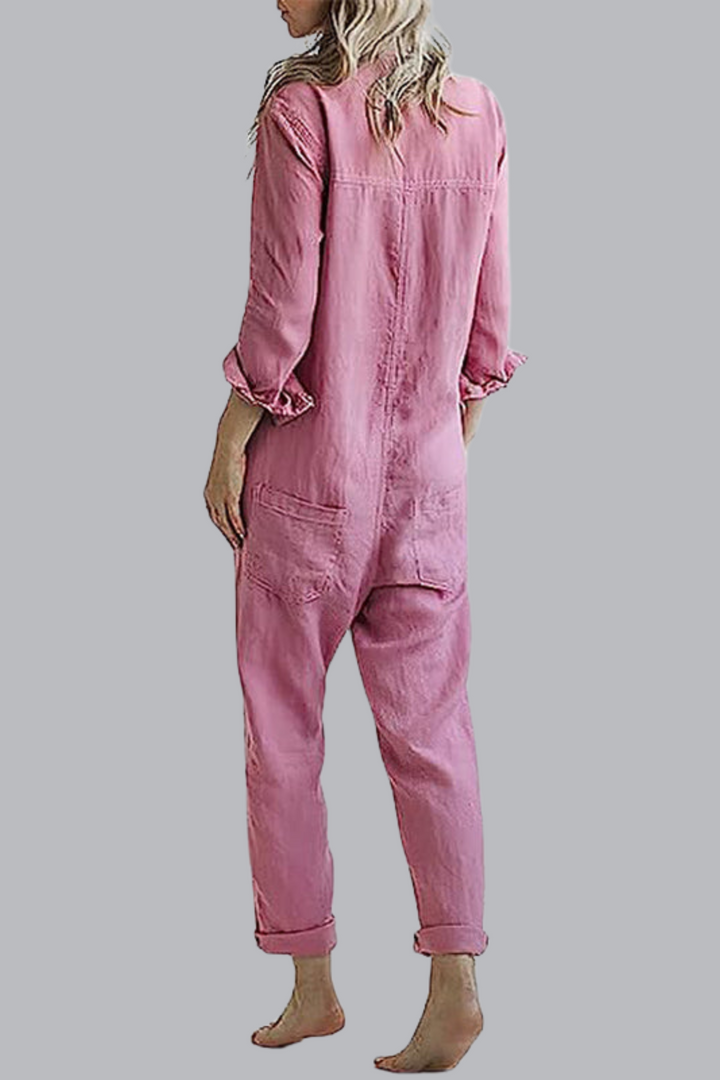 Nikita - Tuta casual a maniche lunghe con bottone