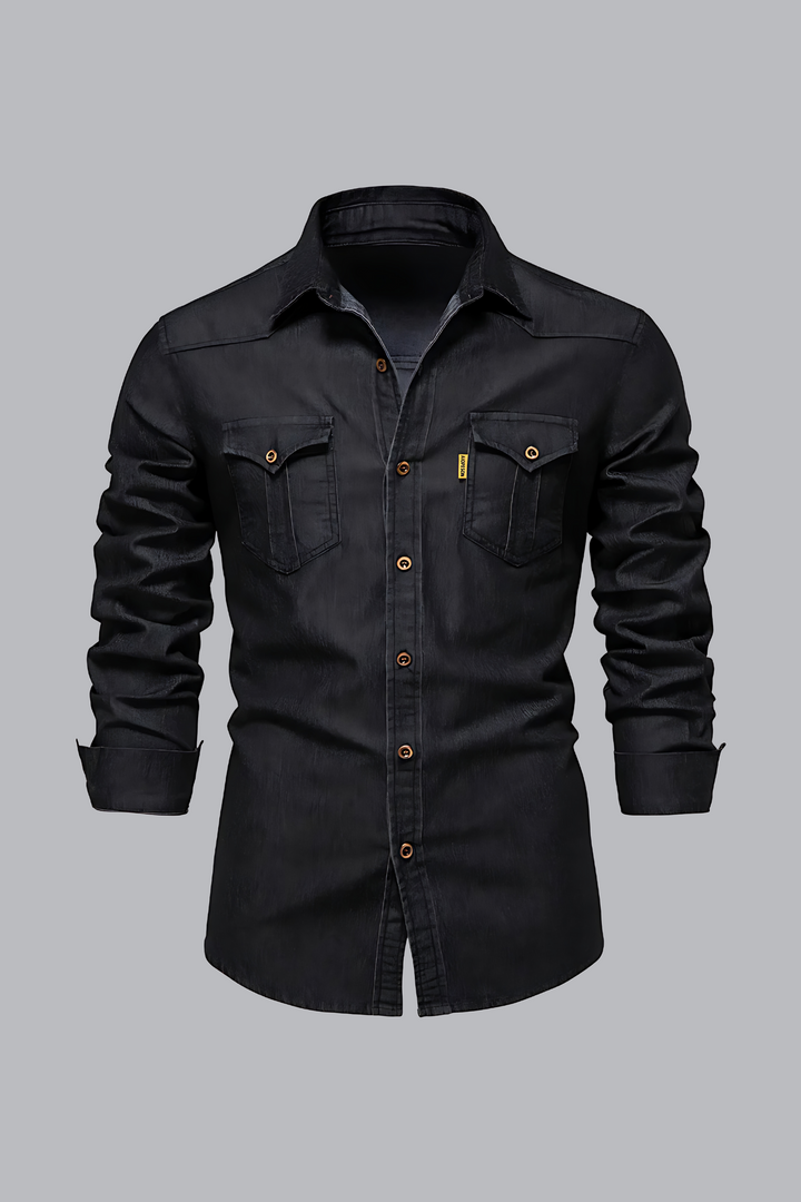 Vallini-Camicia in denim