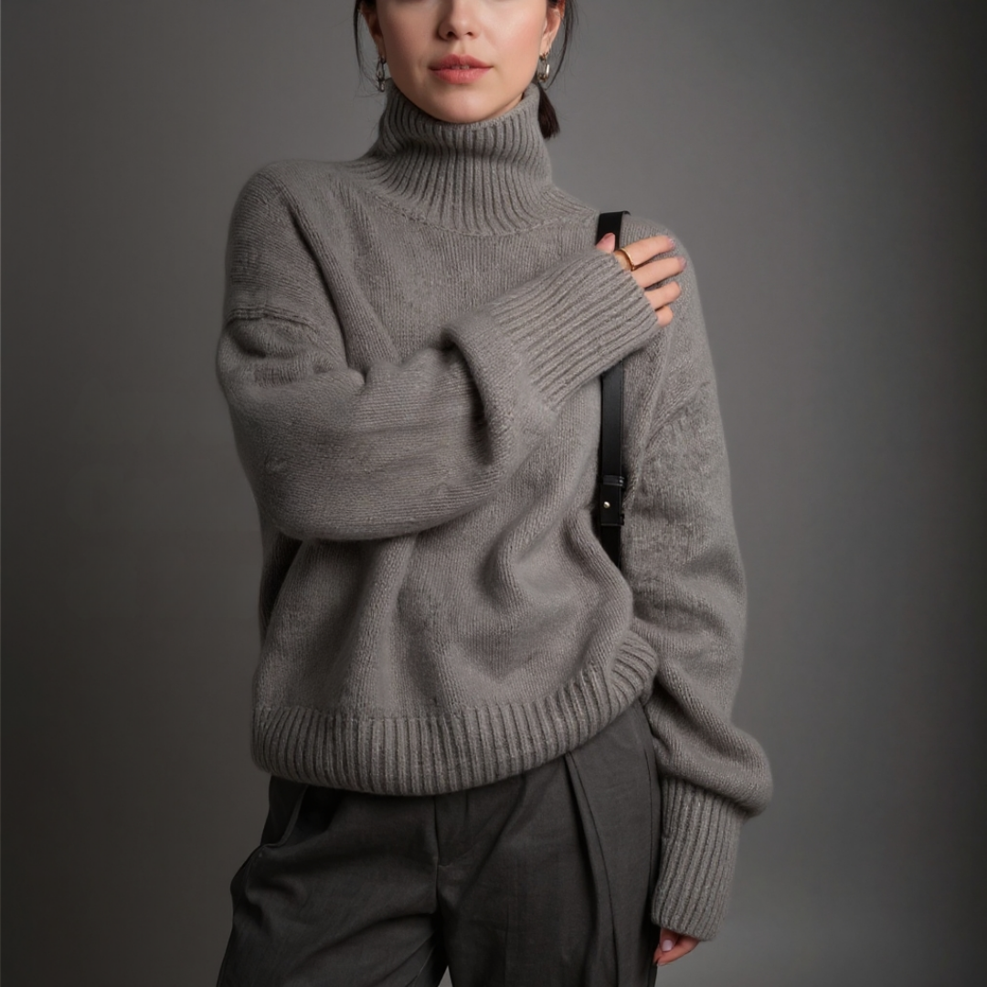 Linea Cashmere - Maglione a collo alto