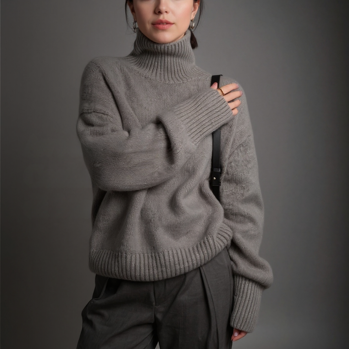 Linea Cashmere - Maglione a collo alto