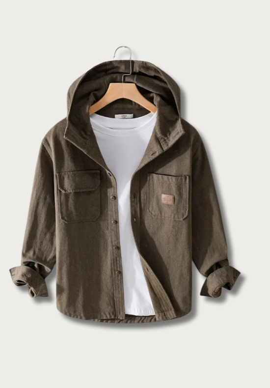 VENTRA - FELPA CON CAPPUCCIO RETRÒ