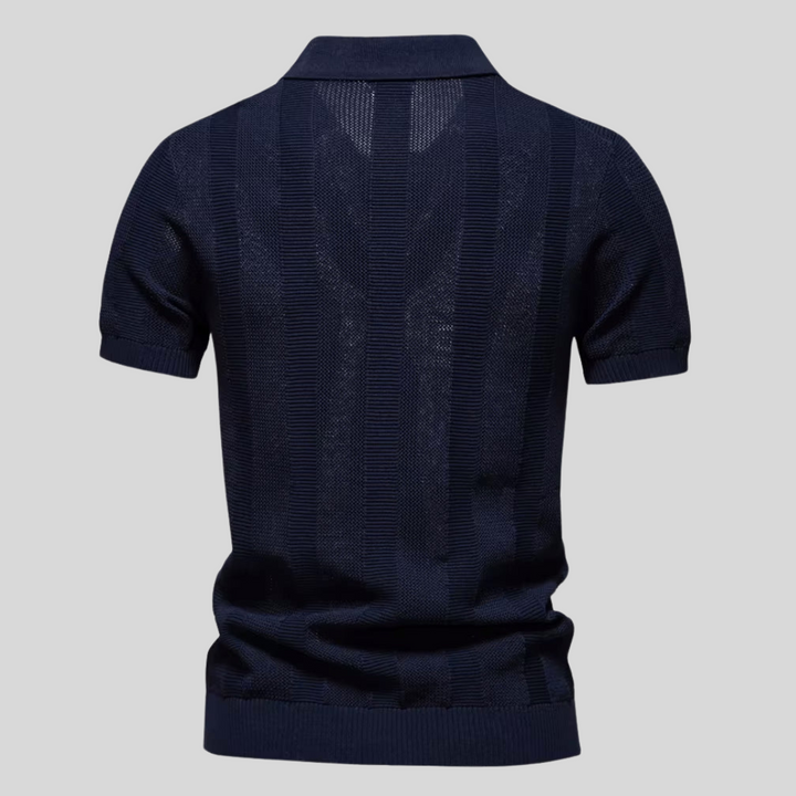 Tessaro – Polo in maglia a coste