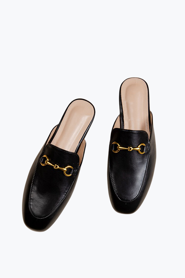 Gallia – Sabot flat con dettaglio fibbia