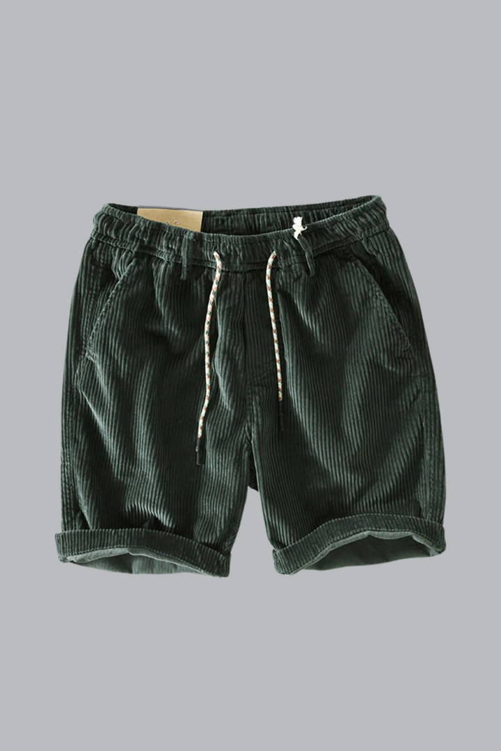 URBANO - PANTALONCINI IN VELLUTO A COSTE DI COTONE