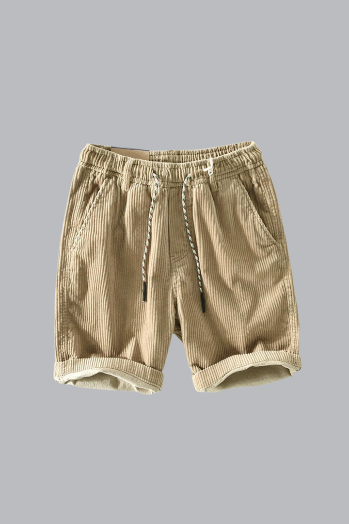 URBANO - PANTALONCINI IN VELLUTO A COSTE DI COTONE