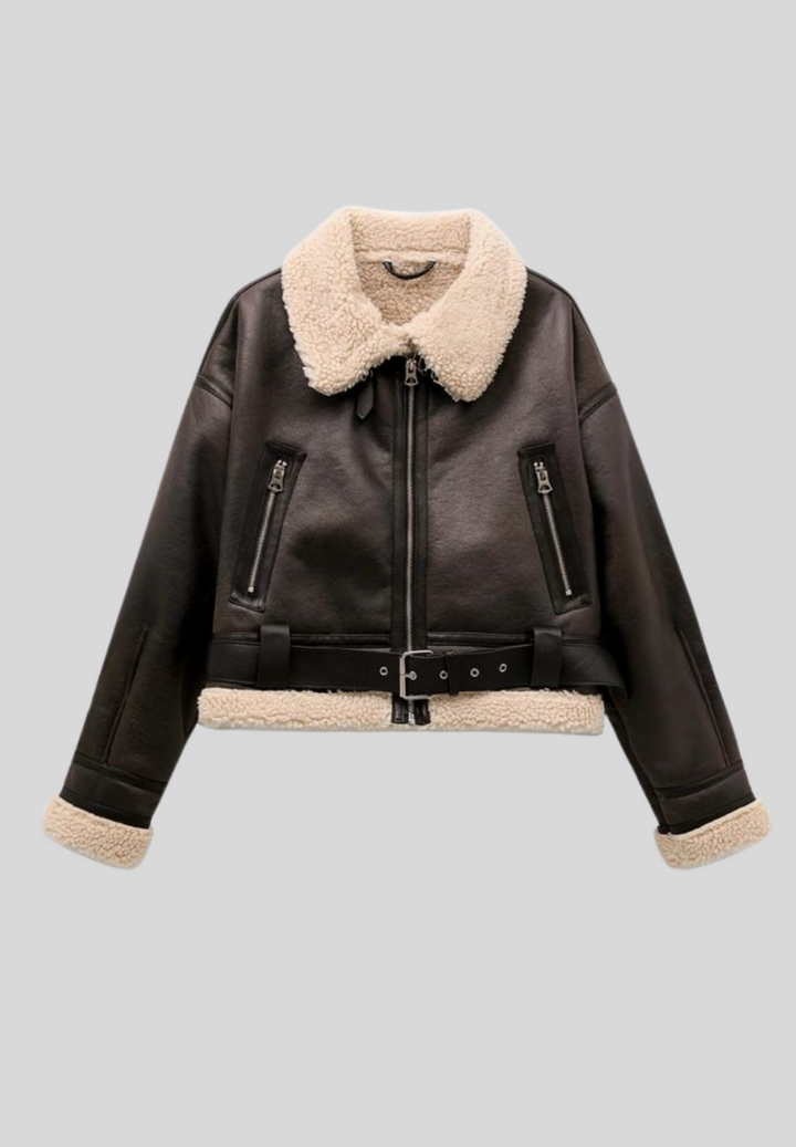 Alda -Giacca  in ecopelle