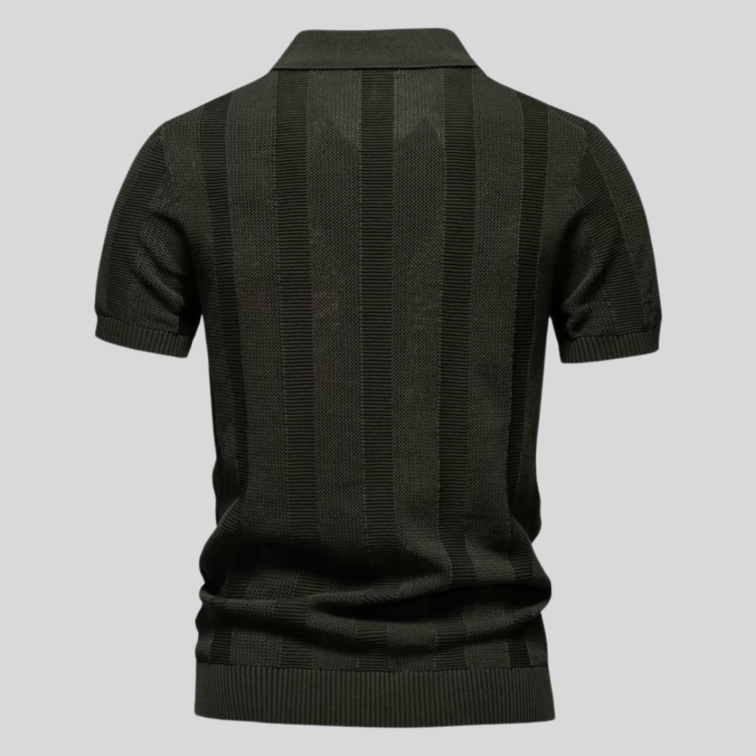 Tessaro – Polo in maglia a coste