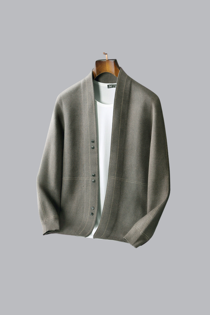 Roberto Russo - Cardigan in lana intrecciata