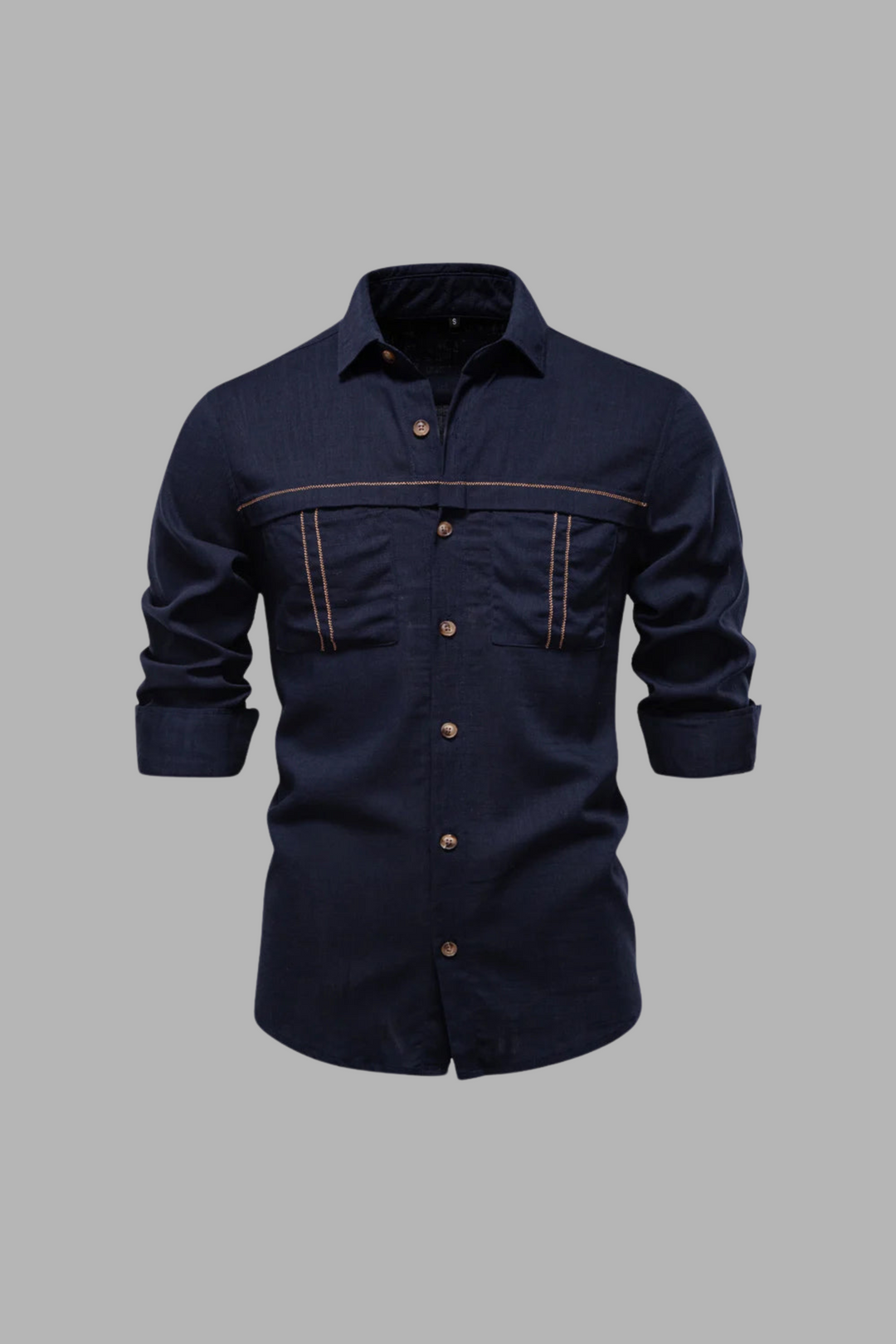 Enzo Vallini - Camicia di lino casual