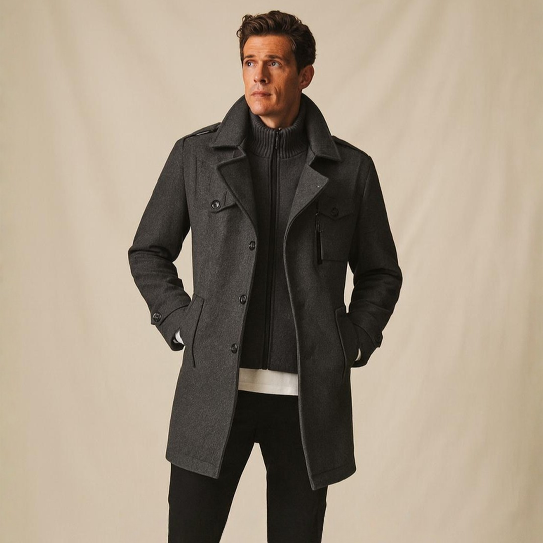 Marco Canali – Cappotto in lana vergine