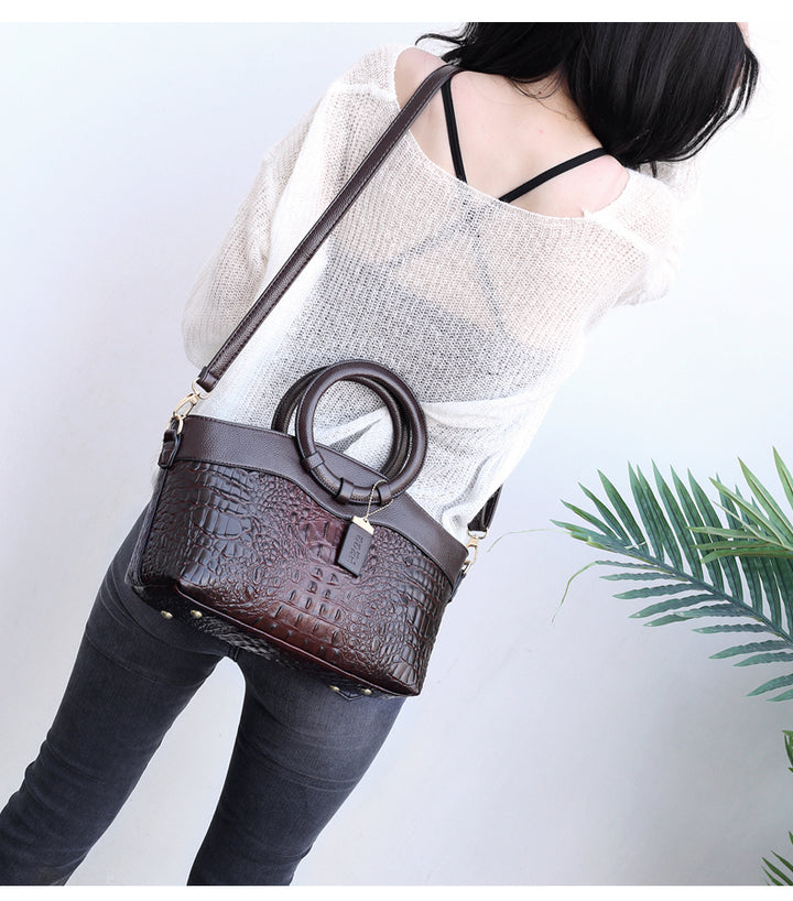 Elena Belccini - Borsa in pelle vintage - BOZZI MILANO