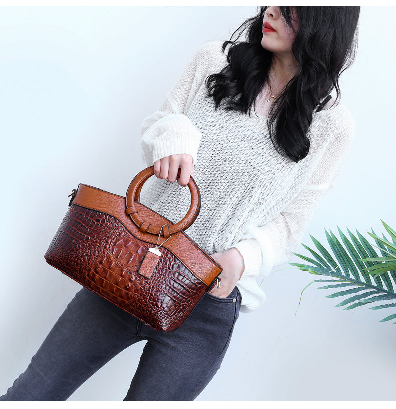 Elena Belccini - Borsa in pelle vintage - BOZZI MILANO
