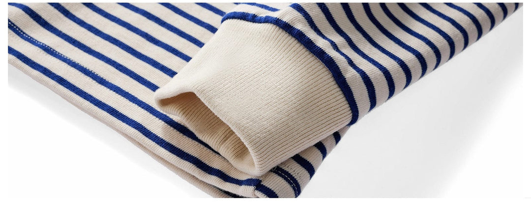 Vallini® T-SHIRT HERITAGE IN COTONE SPESSO CON RIGHE