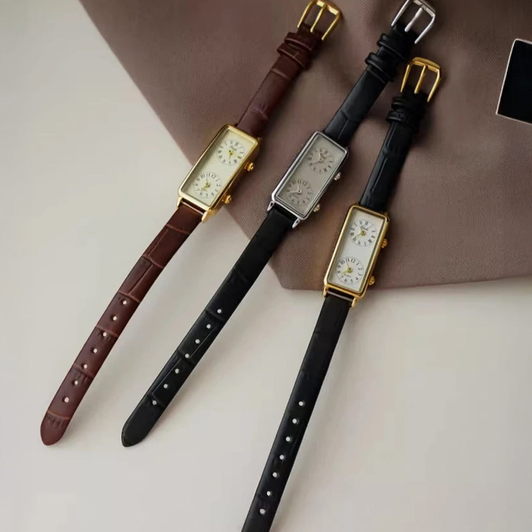 L’Oro – Orologio a doppio quadrante