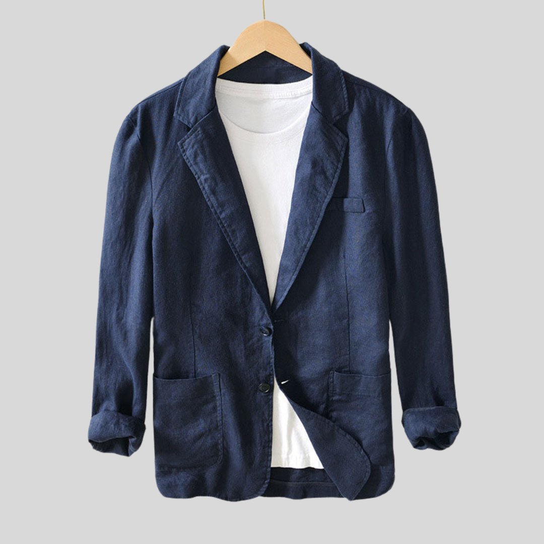 Lorenzo Vallini – Blazer in lino toscano
