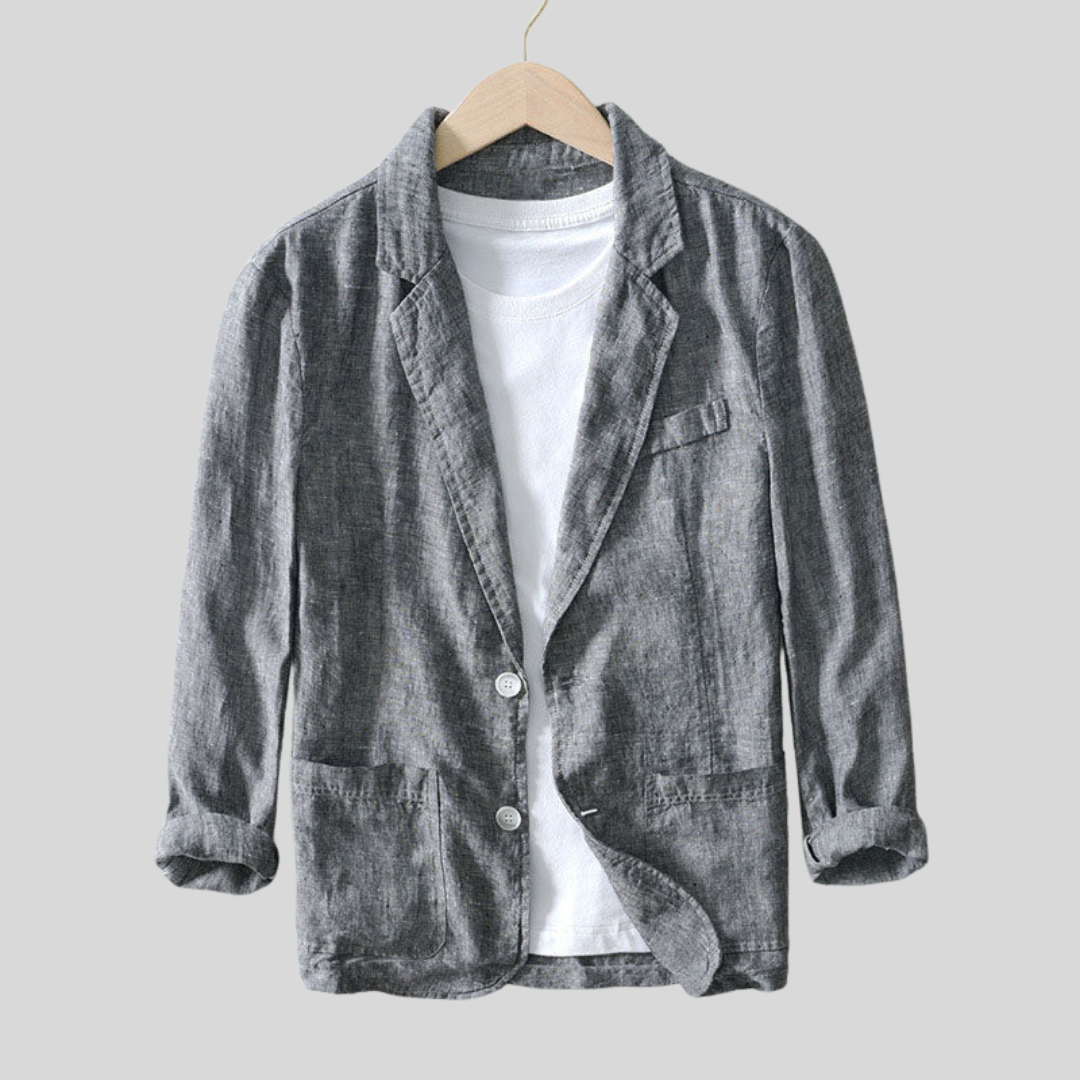 Lorenzo Vallini – Blazer in lino toscano
