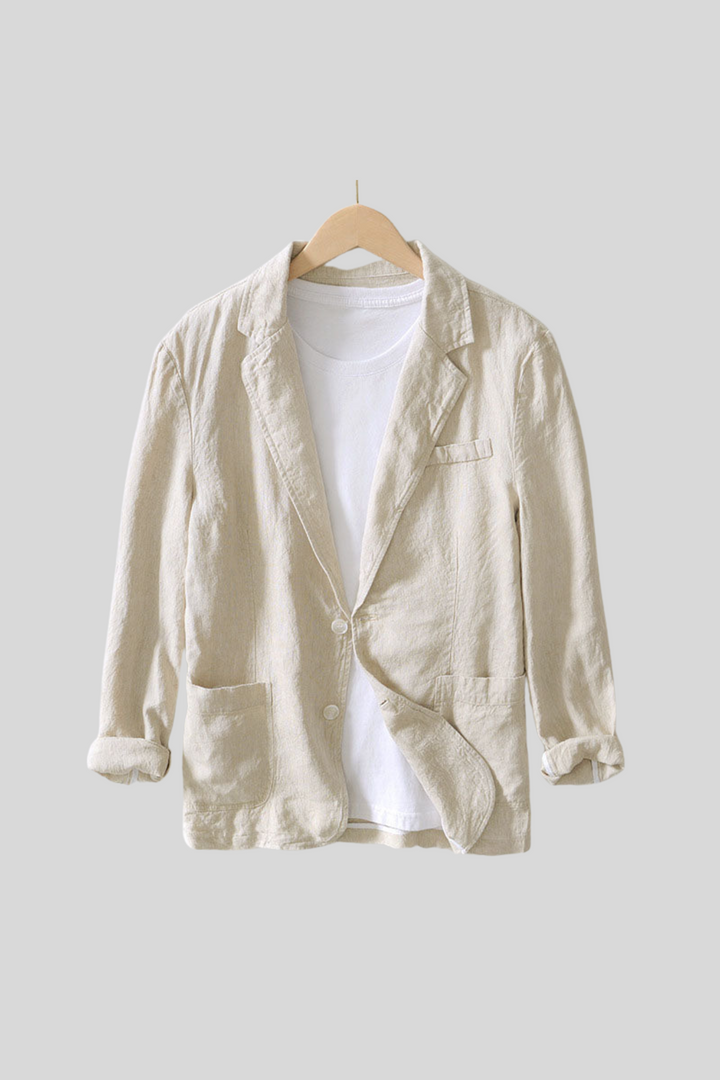 Lorenzo Vallini – Blazer in lino toscano