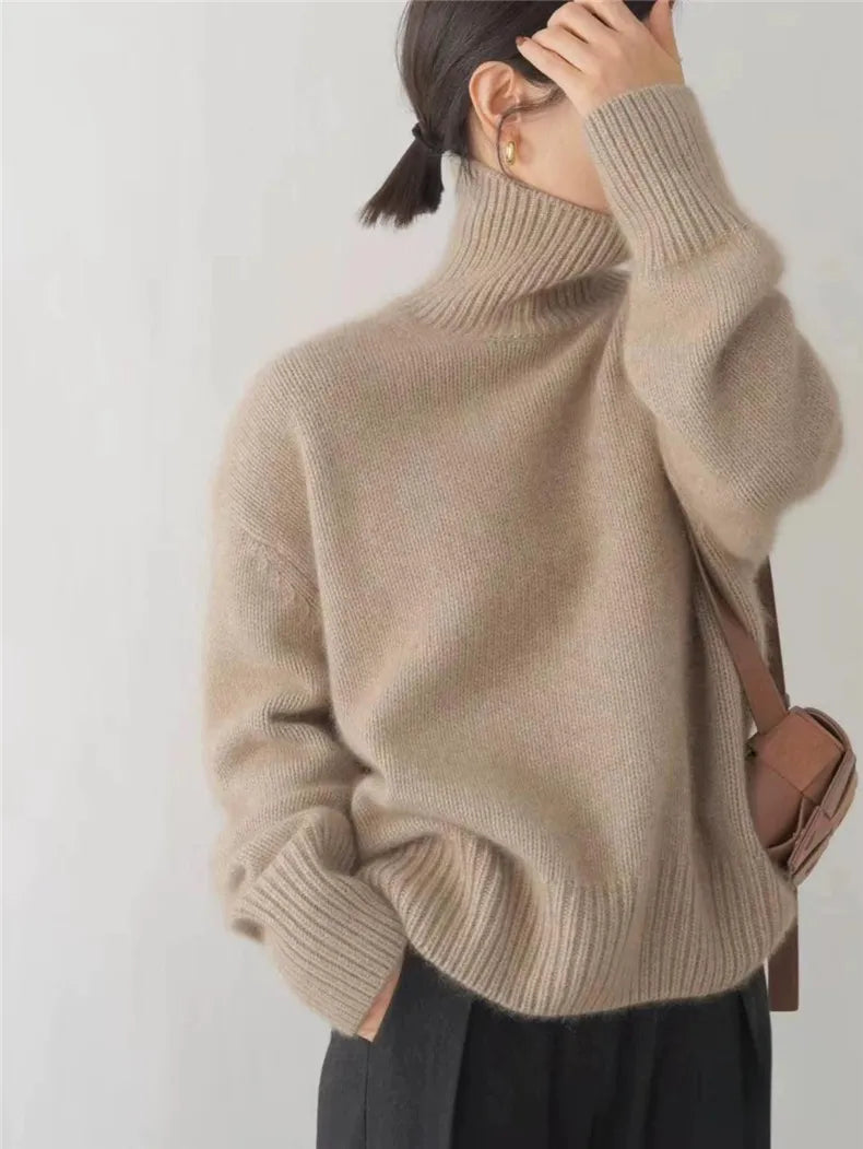 Linea Cashmere - Maglione a collo alto - BOZZI MILANO