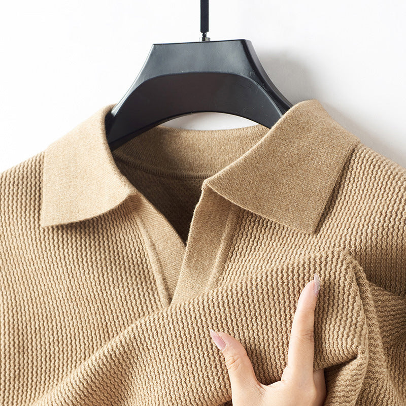 Vallini - Maglione polo in maglia
