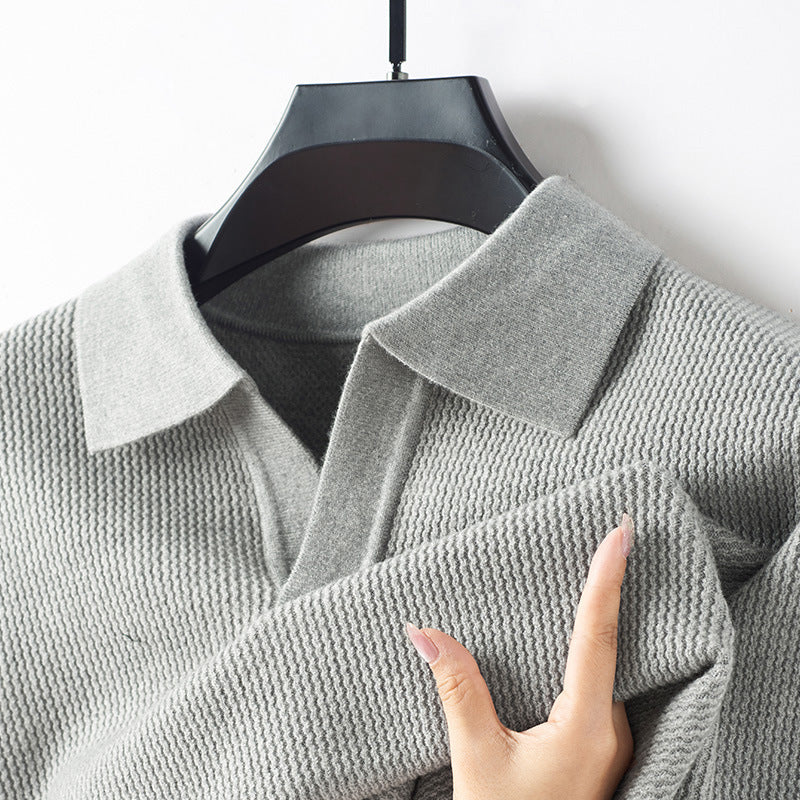 Vallini - Maglione polo in maglia