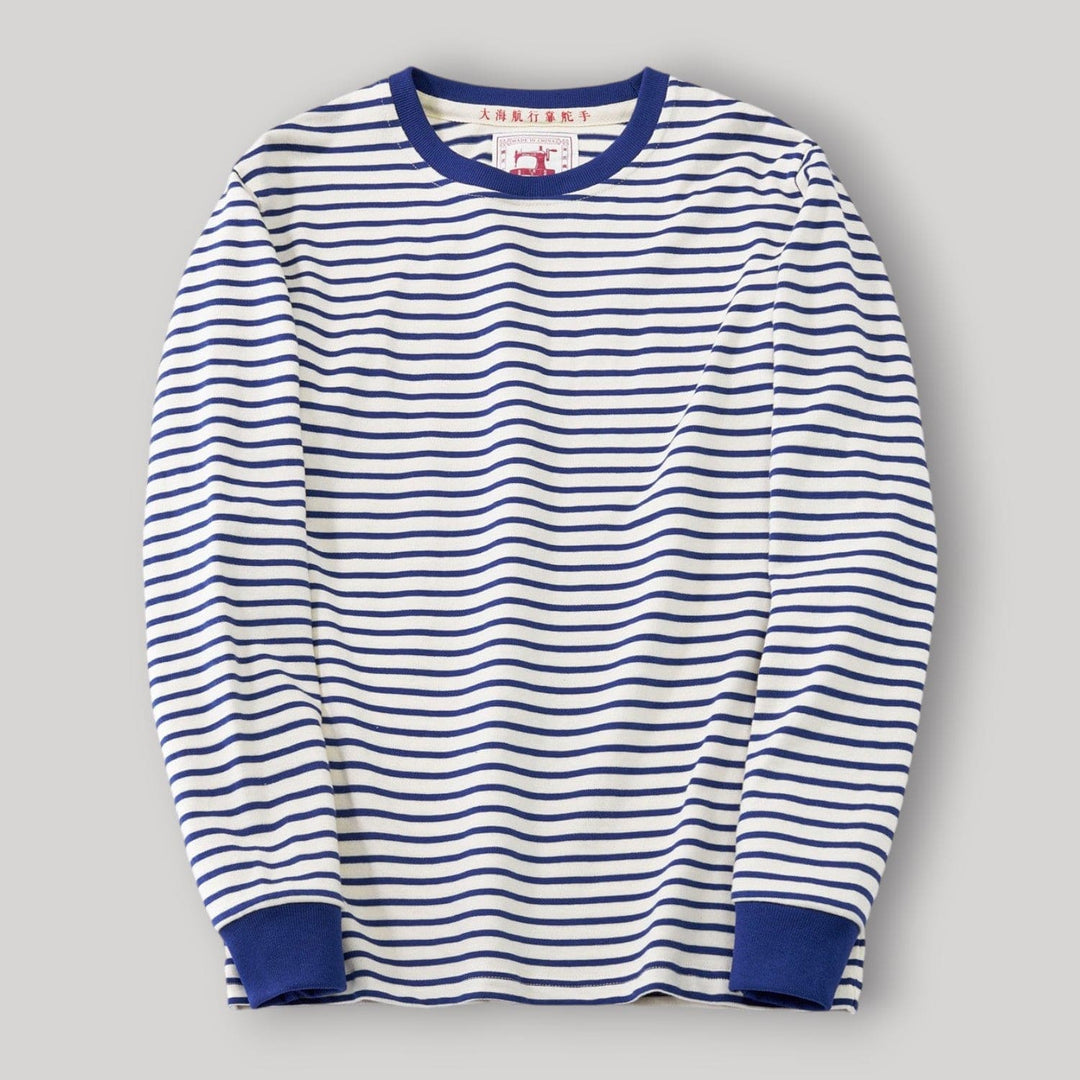 Vallini® T-SHIRT HERITAGE IN COTONE SPESSO CON RIGHE