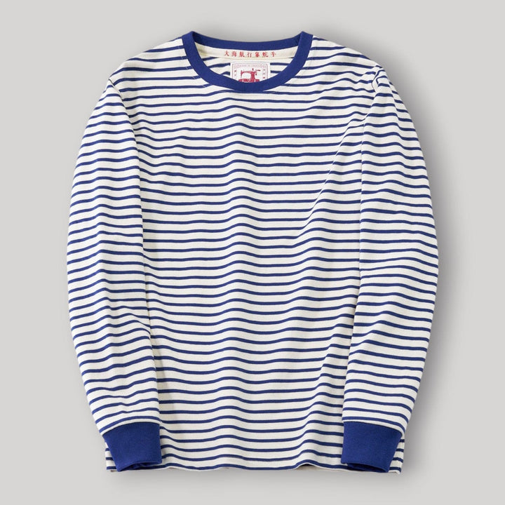 Vallini® T-SHIRT HERITAGE IN COTONE SPESSO CON RIGHE