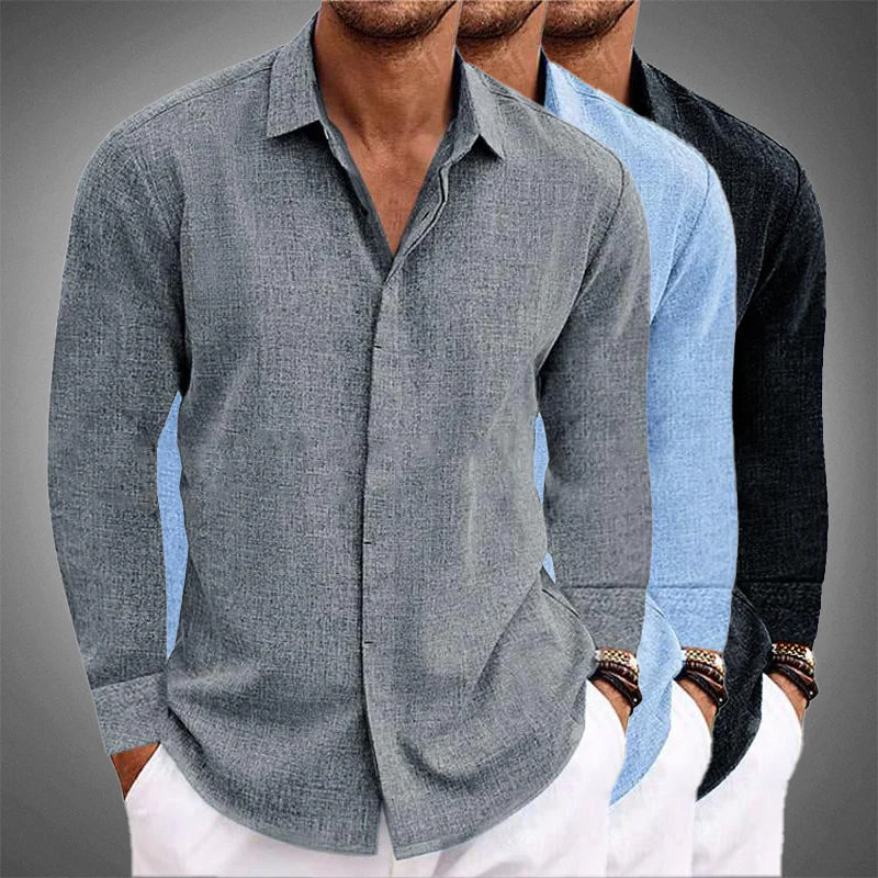 Enzo Vallini - Camicia in lino