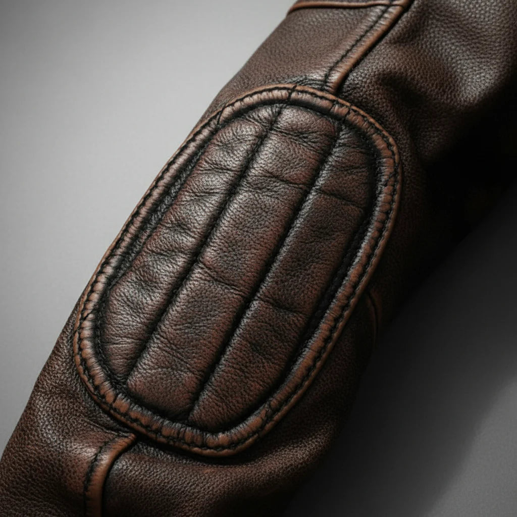 Valente-Giacca in Pelle Vintage