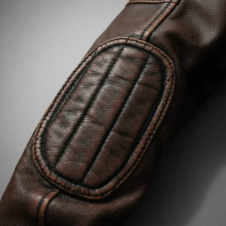 Valente-Giacca in Pelle Vintage