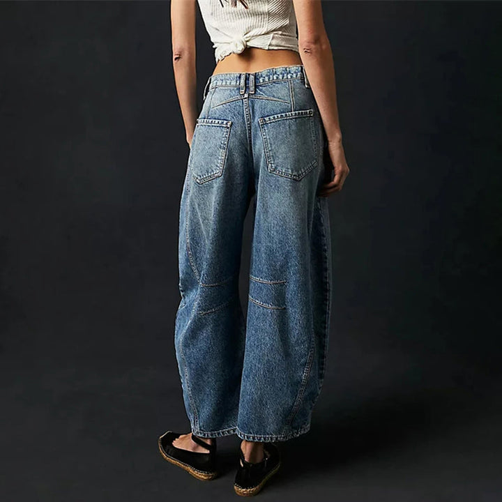 Parisian Muse - Jeans a gamba larga