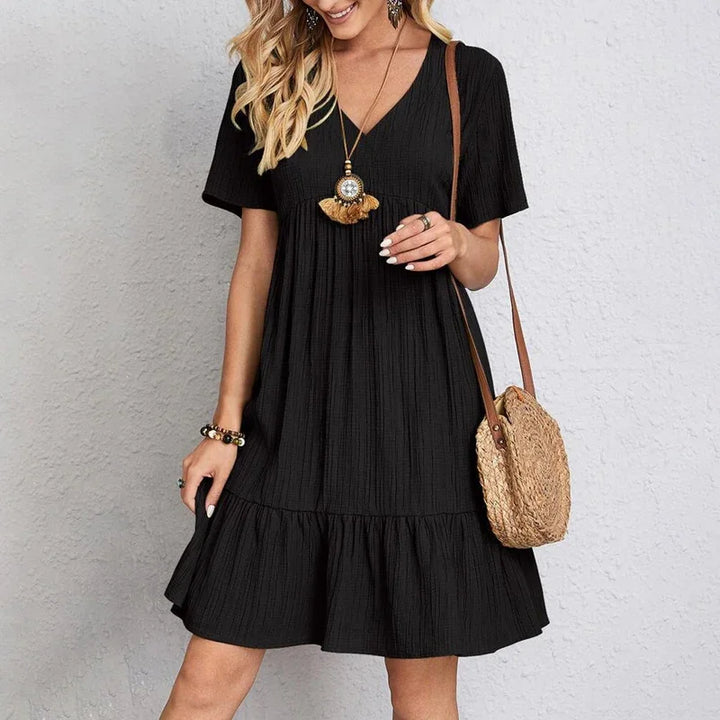 LUMA – Abito Vintage con Scollo a V