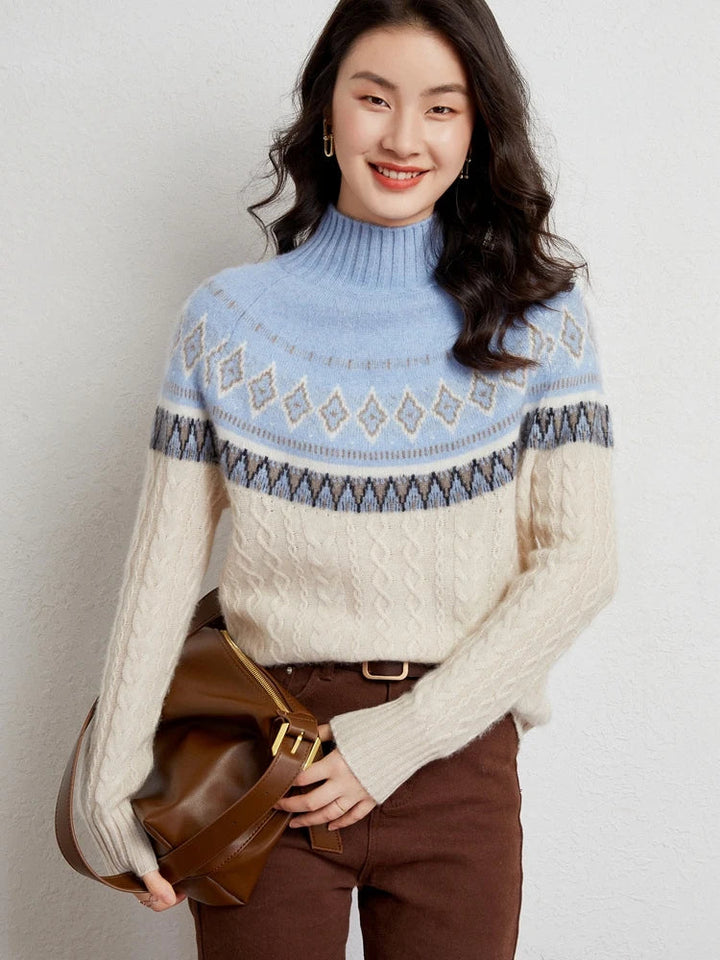 Maglione Northshore Jacquard Nordico