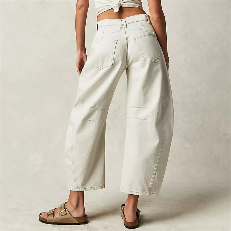 Parisian Muse - Jeans a gamba larga