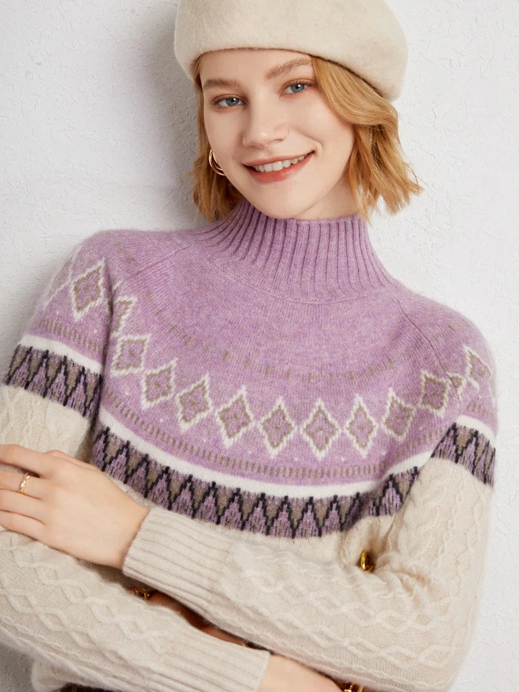 Maglione Northshore Jacquard Nordico