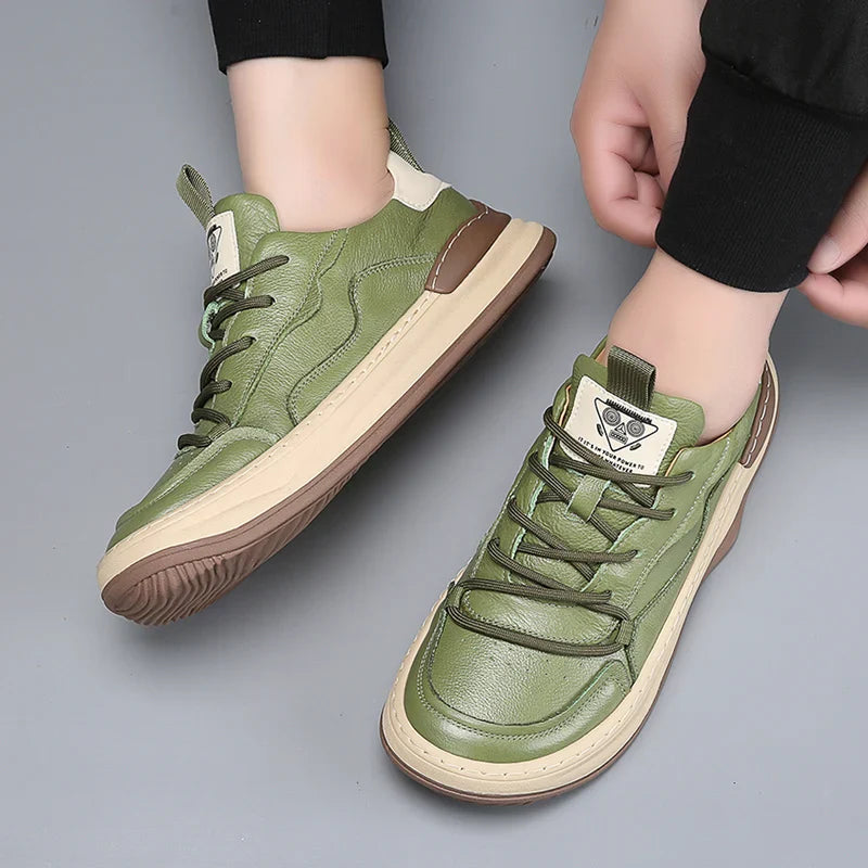 Valerio™Sneakers in vera pelle  Italiana