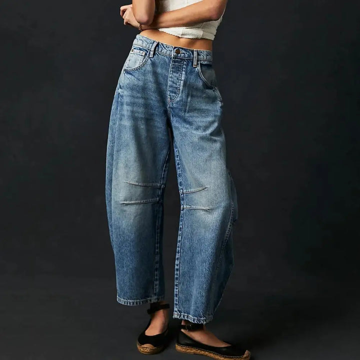 Parisian Muse - Jeans a gamba larga