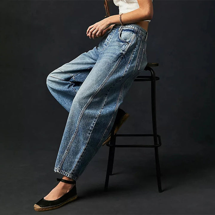 Parisian Muse - Jeans a gamba larga
