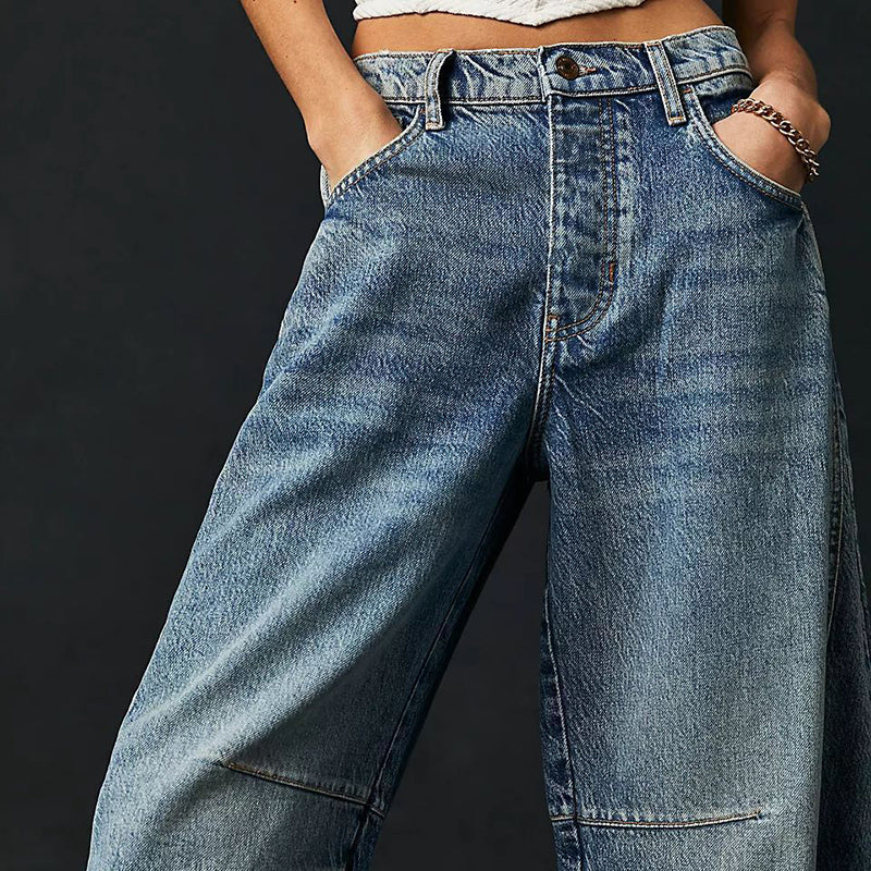 Parisian Muse - Jeans a gamba larga