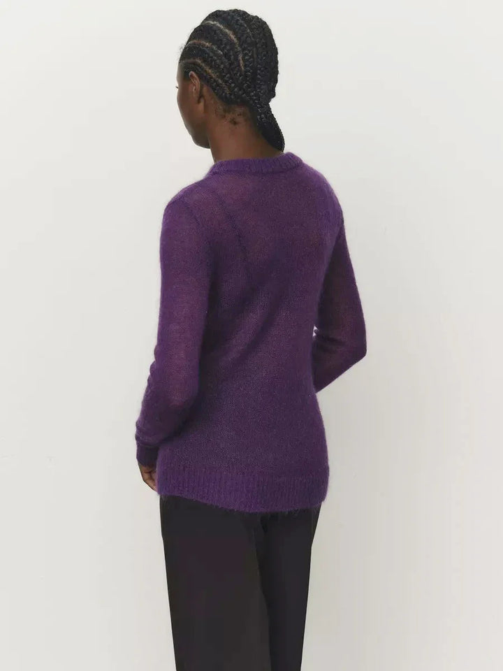 Fenra Maglia Girocollo in Mohair