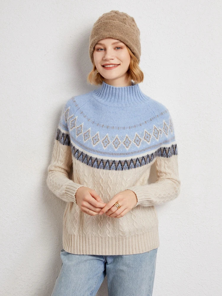 Maglione Northshore Jacquard Nordico