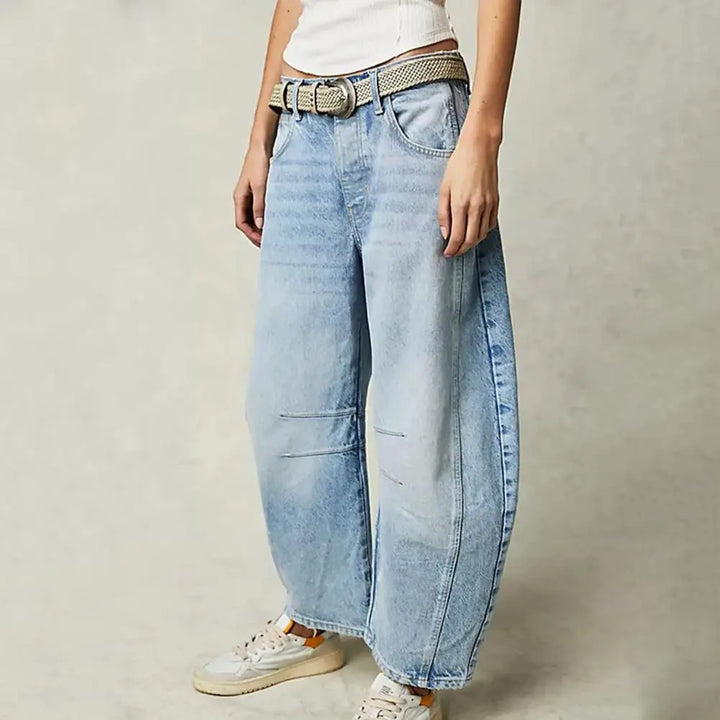 Parisian Muse - Jeans a gamba larga