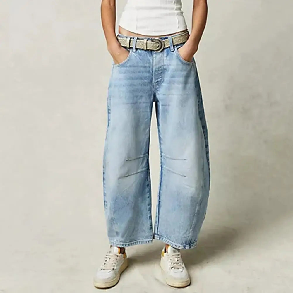 Parisian Muse - Jeans a gamba larga