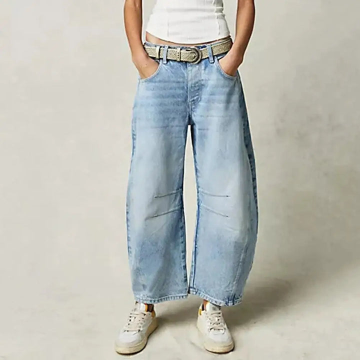 Parisian Muse - Jeans a gamba larga