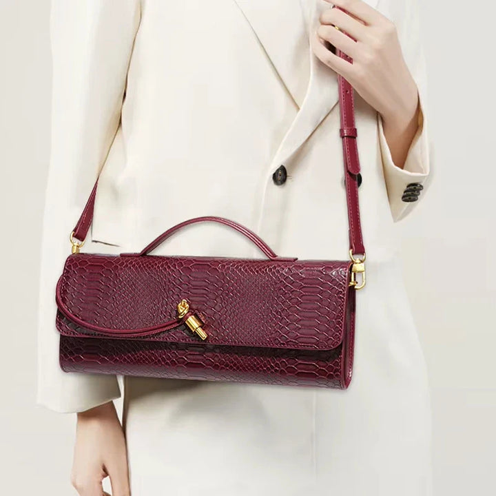 Isabella Conti – Pochette effetto pitone