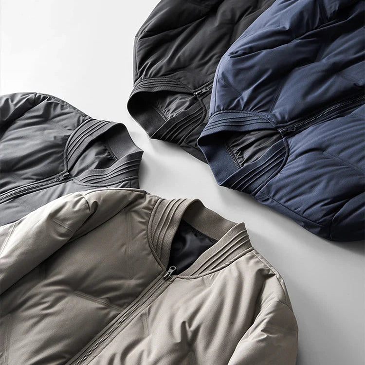 Enzo Rivetti™ – Giacca Bomber Trapuntata Uomo