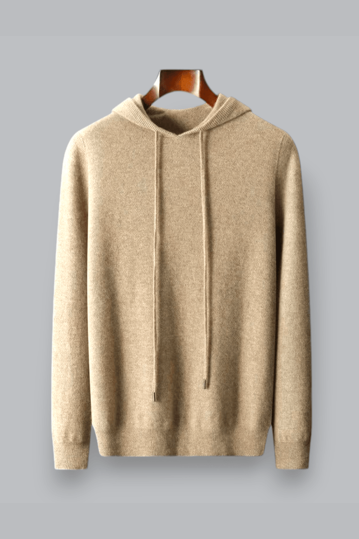 Felpa con cappuccio Ace 100% merino