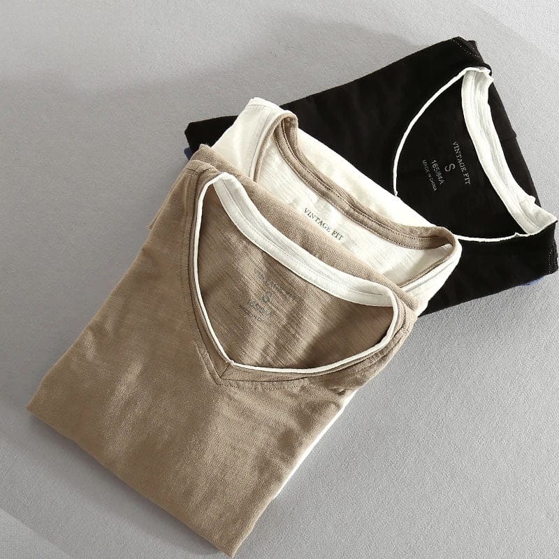 VALLINI T-SHIRT IN COTONE A MANICHE LUNGHE