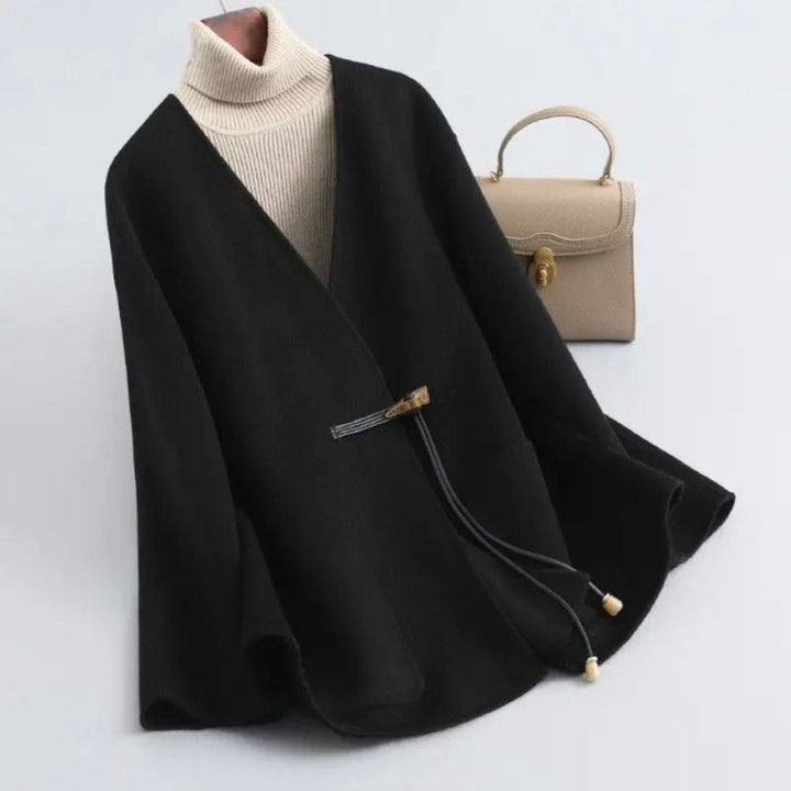 Dolce Autunno – Cappotto Elegante in Lana